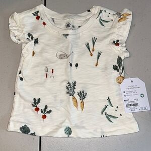 Nwt little co. Gardening shirt
